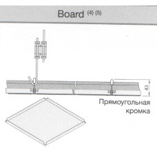 Металлическая панель armstrong ORCAL Экстра Микроперфорация Rg 0701 с B15 600x600x15 Board