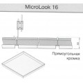 Металлическая панель armstrong ORCAL Plain 600x600x16 MicroLook 16