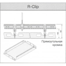 Металлическая панель armstrong ORCAL Перфорация Rg 2516  400x2500x40 Clip-in - R-Clip без фаски